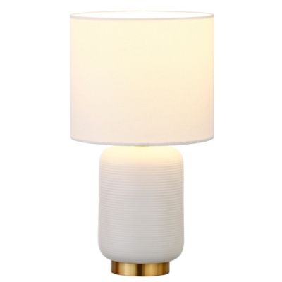 Image showing  Lambert Ceramic Mini Accent Lamp, White