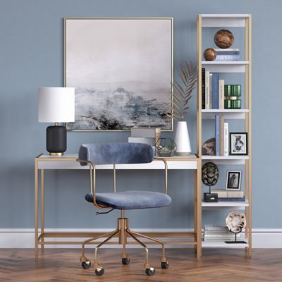 Image showing  Lambert Ceramic Mini Accent Lamp, Matte Black