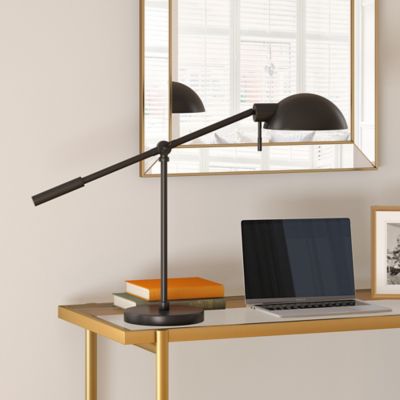 Hudson&Canal 23.25 in. Dexter Table Lamp with Boom Arm