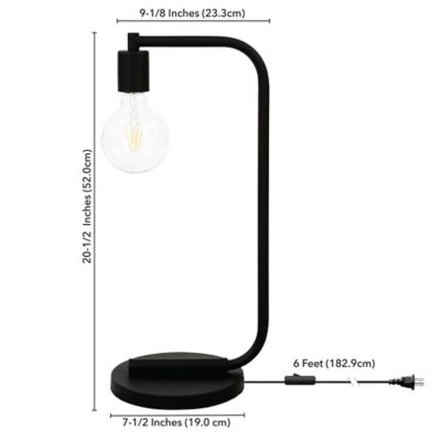 Image showing  24 in. Morgan Arc Table Lamp