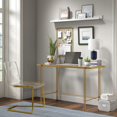 Image showing  Lambert Ceramic Mini Accent Lamp, Navy