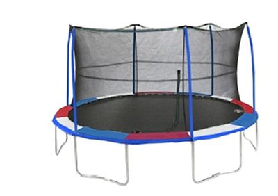 JumpKing 14 ft. Round Trampoline with Enclosure