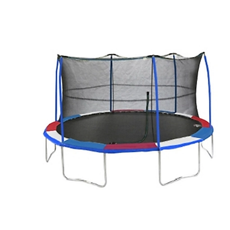 JumpKing 14 ft. Round Trampoline with Enclosure