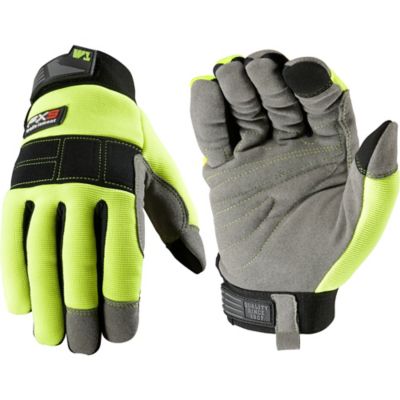 Wells Lamont Men's Synthetic Leather FX3 Hi-Dexterity Gloves, 1-Pair