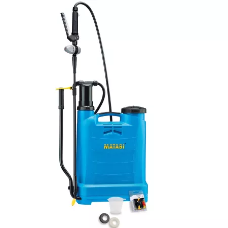 Matabi 3 gal Blue tank backpack sprayer 8 lb. Backpack Sprayers