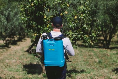 Image showing  3 gal. Blue Tank Backpack Sprayer, 8 lb.