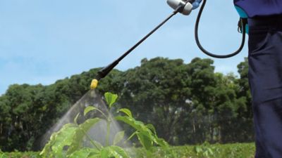 Image showing 8 th Matabi 4 gal. Blue Tank Backpack Sprayer, 9 lb.