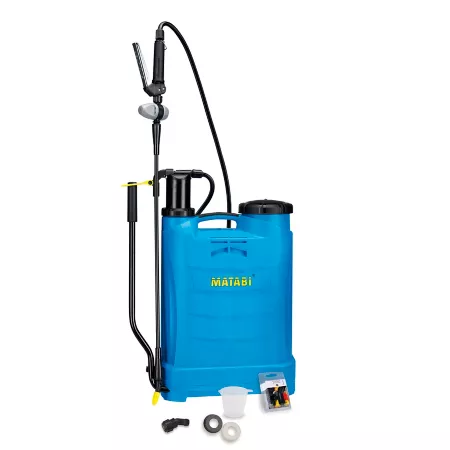 Matabi 5 gal Backpack sprayer with blue tank 10 lb. Backpack Sprayers