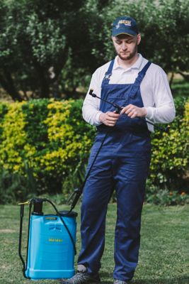 Image showing  5 gal. Blue Tank Backpack Sprayer, 10 lb.