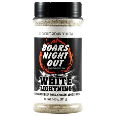 Boars Night Out White Lightning Seasoning Rub, 14.5 oz. Bottle