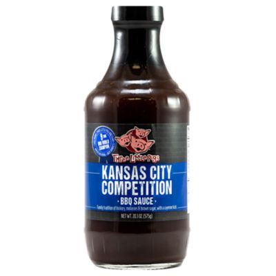 Three Little Pigs Kansas City Competition BBQ Sauce, 20.3 oz. Bottle