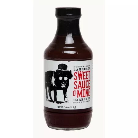 Lambert's Sweet Sauce O'Mine Barbecue Sauce 18 oz Bottle Sauces & Spices