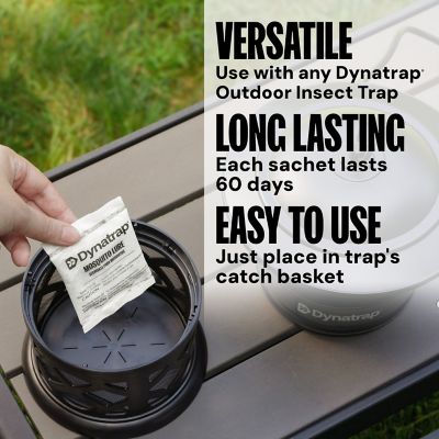 Image showing  Mosquito Lure Sachet - Attract Mosquitoes to Dynatrap Outdoor Mosquito & Insect Trap