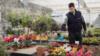 Image showing 5 th Matabi 35 oz. Blue Tank Electric Sprayer, 6 lb., Battery