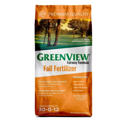 GreenView 22.5 lb. 7,500 sq. ft. Fairway Formula Fall Lawn Fertilizer