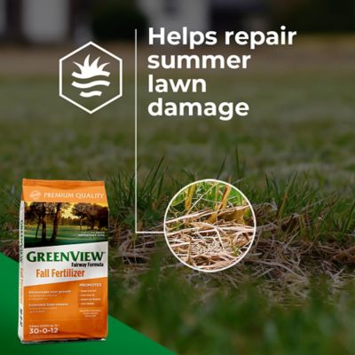 Image showing  22.5 lb. 7,500 sq. ft. Fairway Formula Fall Lawn Fertilizer