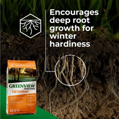 Image showing  45 lb. 15,000 sq. ft. Fairway Formula Fall Lawn Fertilizer