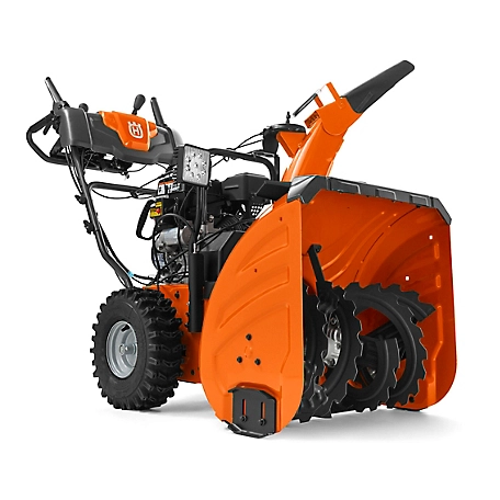 Husqvarna ST327 Snow Blower, 301cc 8.4HP, 27 in Snow Thrower,, 2 Stage, Electric Start, Heated Grips, Power Steering