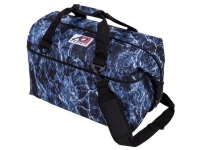 AO Coolers 36-Can Soft-Sided Mossy Oak Fishing Cooler, Blue