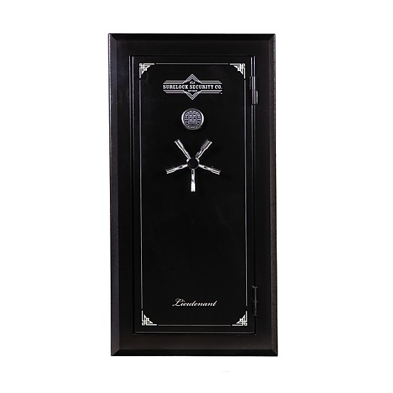 Lieutenant 25-Gun and Home Safe, Black Lieutenant 25-Gun and Home Safe, Black