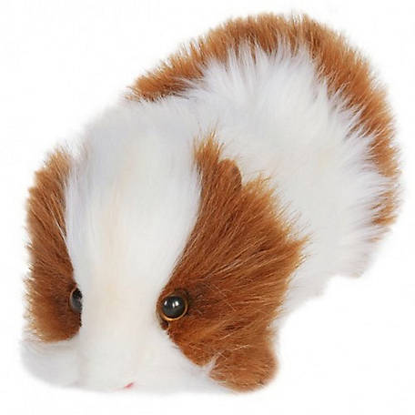 Small Or Medium Brown Or White Handmade Brown Soft Alpaca Fur Toy Guinea Pig 