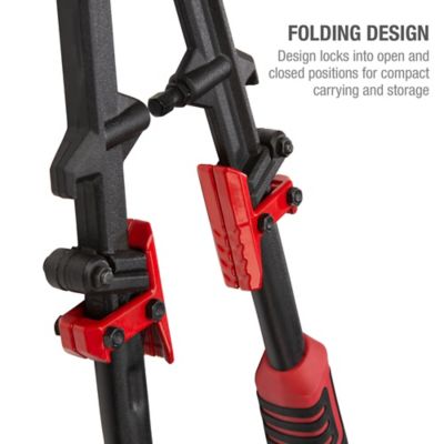Image showing 3 th STEELMAN 18 in. Folding Bolt Cutter with Ergonomic Handles