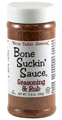 Bone Suckin' Sauce Seasoning & Rub, 11.4 oz.