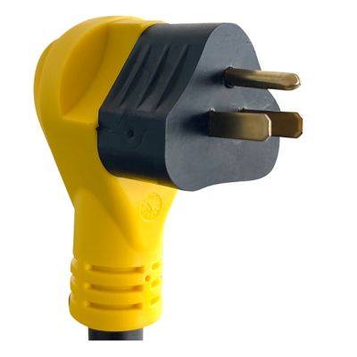 Image showing  28 in. 25/125V 45A RV Camper Y-Adapter Power Cable with 15/30A Male And 45A Female