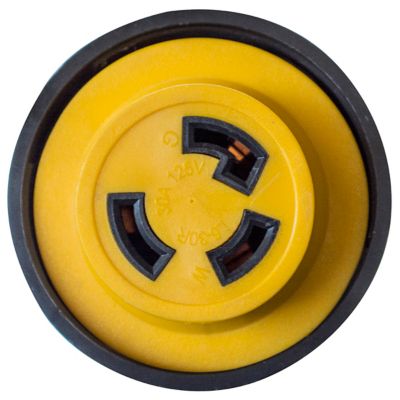 Image showing  5-15P 15A Male to L5-30R 30A Female Conversion Adapter Plug