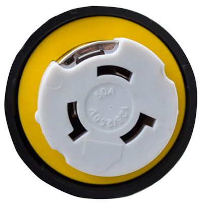 Image showing  5-15P 15A Male to SS2-50R 50A Female Conversion Adapter Plug