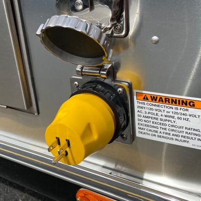 Image showing  5-15P 15A Male to SS2-50R 50A Female Conversion Adapter Plug