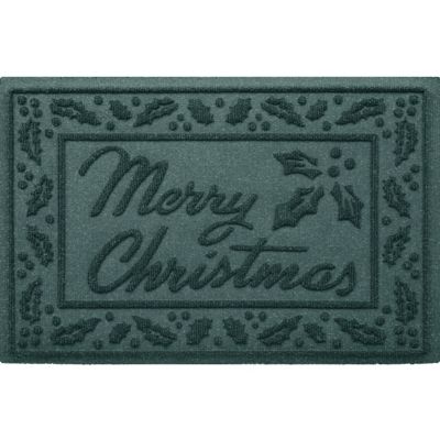 Bungalow Flooring Waterhog Merry Christmas Doormat