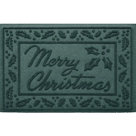 Bungalow Flooring Waterhog Merry Christmas Doormat