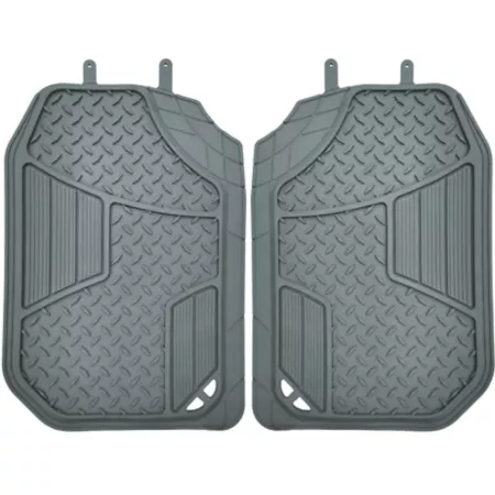 Simoniz automotive floor mats for SUV/truck gray 2 pieces. Garage Floor Mats