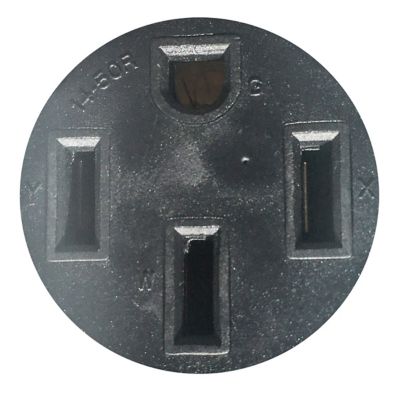 Image showing  L14-30P Male to 14-50R Female Conversion Adapter Plug