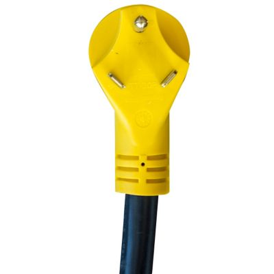 Image showing  25 ft. Extension Cord with Male TT-30P 30A Plug to 3-Split 5-15R Outlets