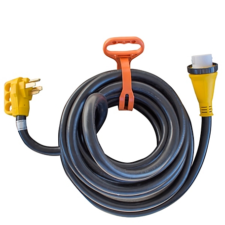 Sportsman Series 30 ft. 125/250V 50A Marine Type Pigtail Extension Cord