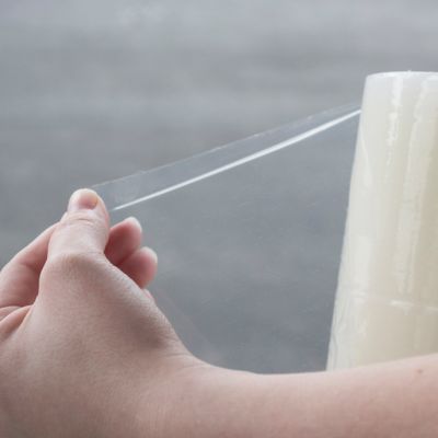 Image showing  24 in. x 200 ft. Self-Adhesive Protective Carpet Film, CPF24200