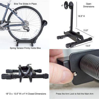 Image showing  44 lb. Capacity Foldable Bicycle Stand