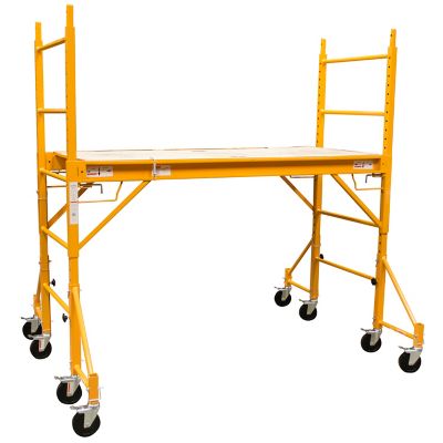 Image showing  18 in. Scaffolding Outrigger with Casters Set, 4 pc.