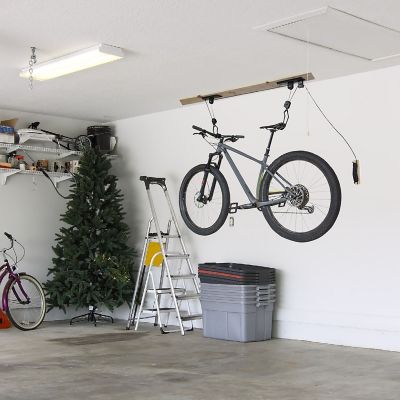 Image showing  44 lb. Capacity Steel Utility Ceiling Mount Bicycle Lift