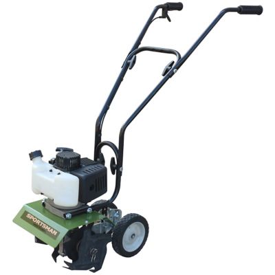 Image showing  7 to 10 in. 16-Tine Gas-Powered 43cc 2-Cycle Mini Cultivator