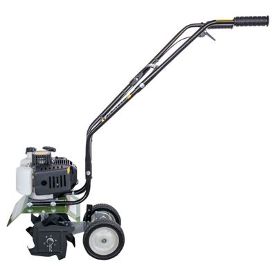 Image showing  7 to 10 in. 16-Tine Gas-Powered 43cc 2-Cycle Mini Cultivator