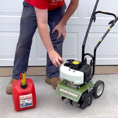 Image showing 5 th Sportsman Series 7 to 10 in. 16-Tine Gas-Powered 43cc 2-Cycle Mini Cultivator