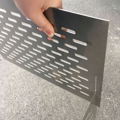 Image showing  27 in. Portable 5-Panel Interlocking Stainless Steel Fire Pit