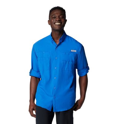 Image showing  Men's Omni-Wick/Omni-Shade Tamiami II Long-Sleeve Button-Down Shirt