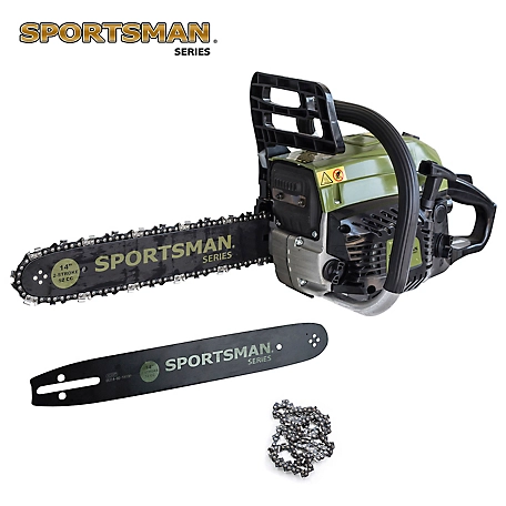 Sportsman 20 in., 14 in. 52cc 2-Stroke Gas Rear Handle Chainsaw Combo Kit, GCS522014