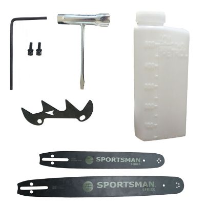 Image showing  20 in. and 14 in. 52cc Gas Chainsaw, 0.058 in. Gauge, 0.325 in. Pitch