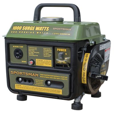 Sportsman 1,000/900-Watt Gasoline Powered Portable Generator -  GEN1000