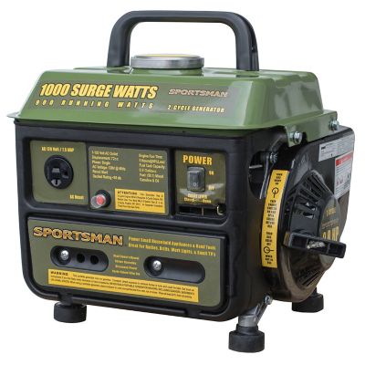 Sportsman 900-Watt Gasoline Powered Portable Generator, 1,000W Surge